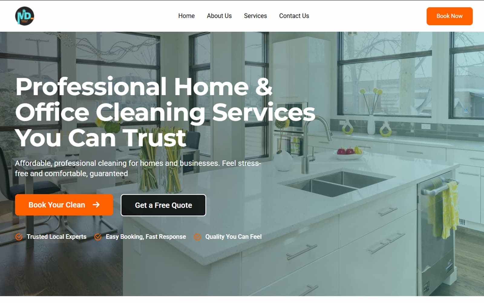 Moncle Website Screenshot 1